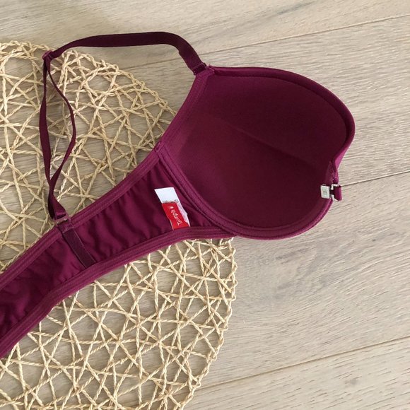 NWOT Triumph Front Closure Push Up Bra 34C - Picture 6 of 9